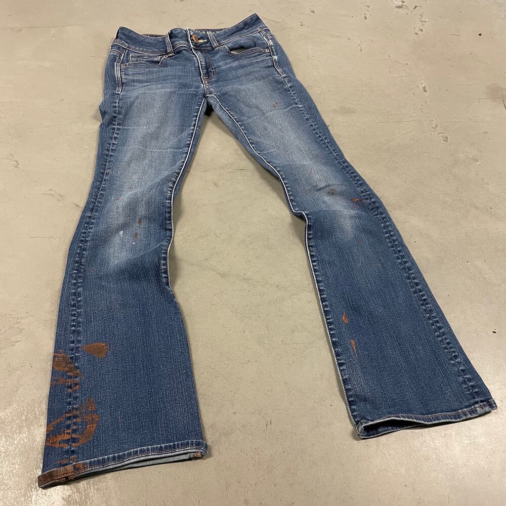 y2k American Eagle low rise bootcut jeans 24x28